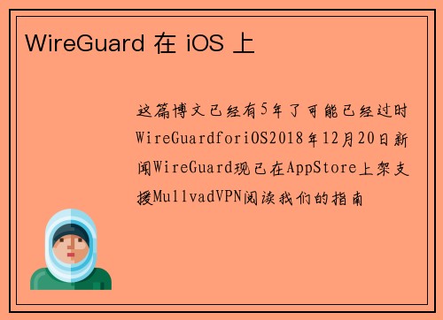 WireGuard 在 iOS 上 